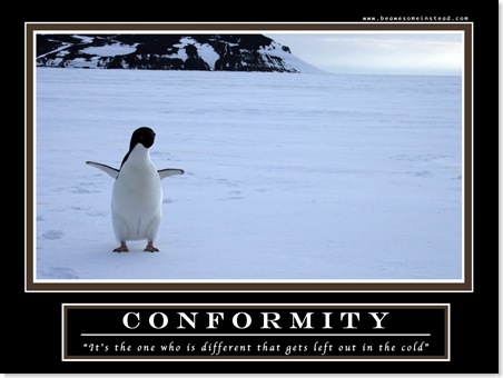 motivational posters conformity