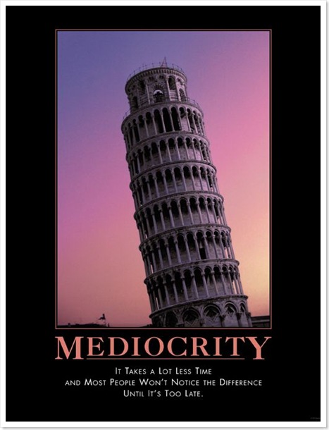 mediocrity